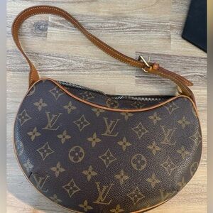 Rare, Authentic, Louis Vuitton Croissant bag.